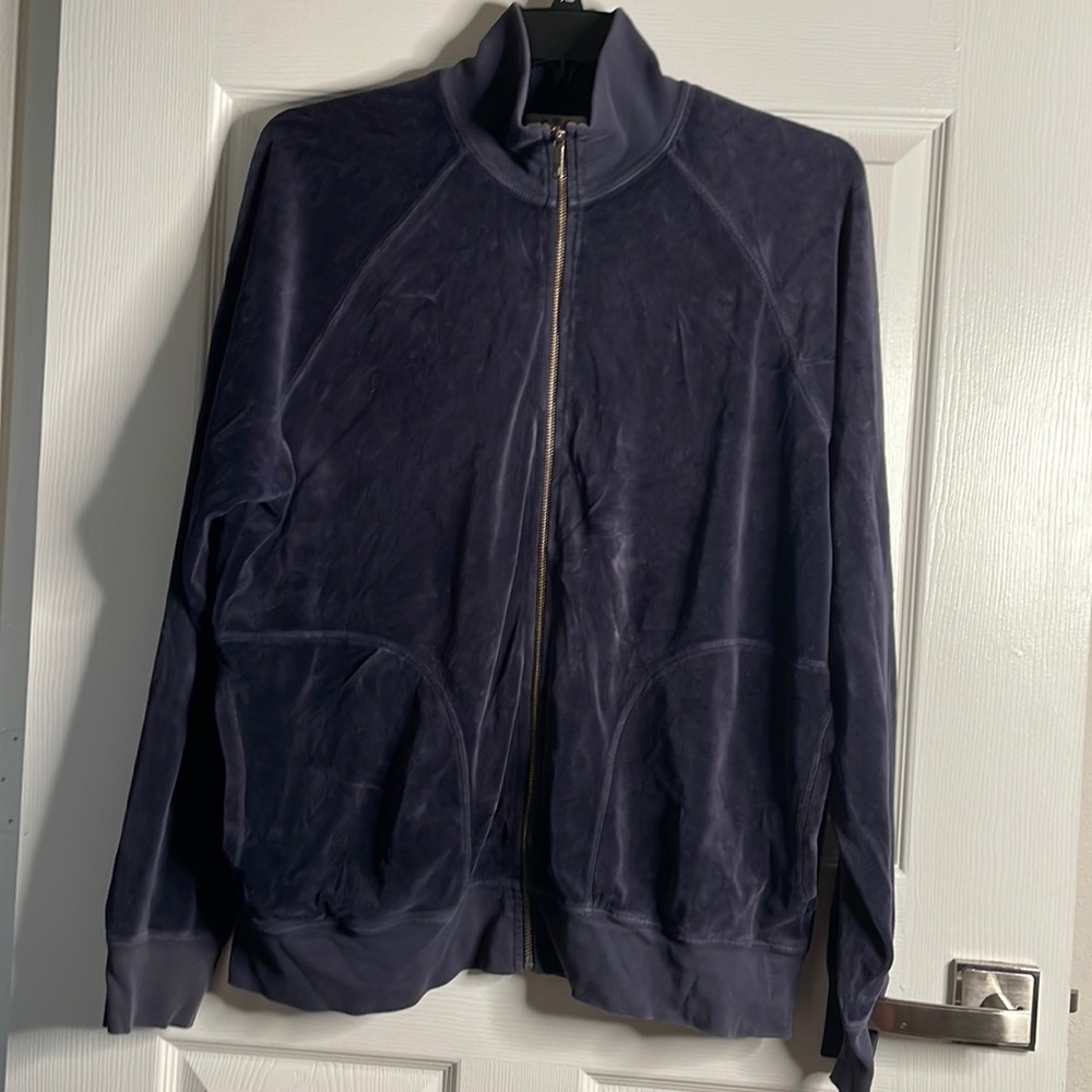 Juicy couture velour zip up sweatshirt Y2K